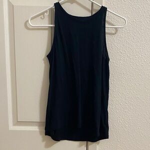 Black Sleeveless Women's Top high neck tank